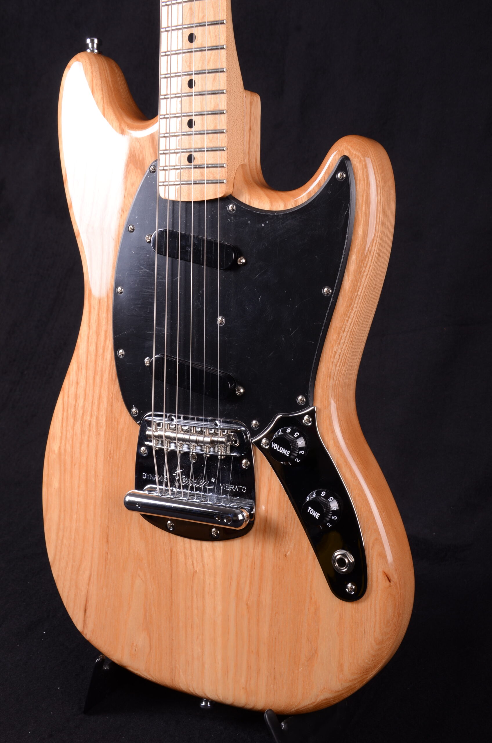 Fender Ben Gibbard Mustang MN Natur – Bild 5