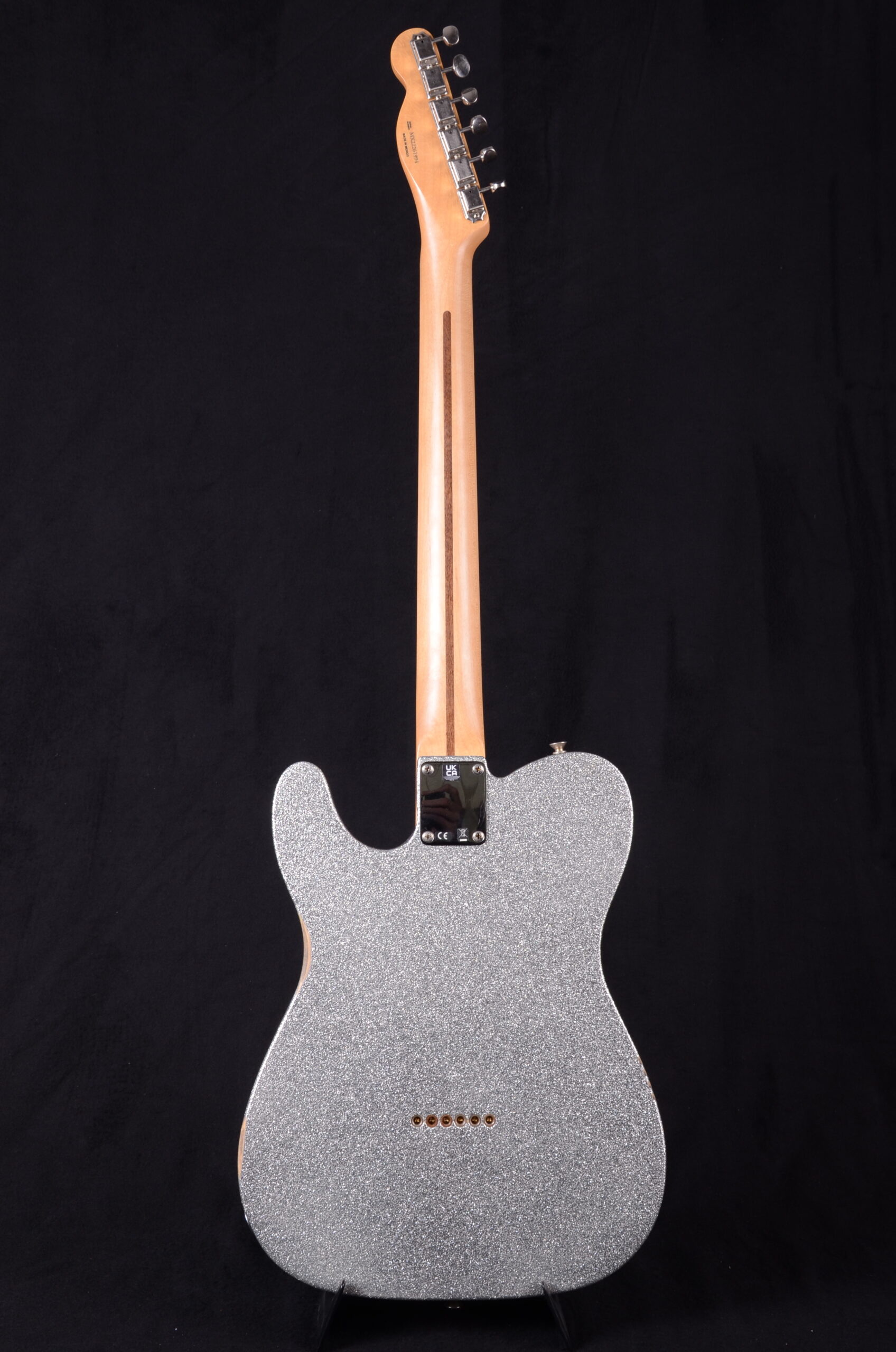 Fender Brad Paisley Road Worn Telecaster MN Silver Sparkle – Bild 10