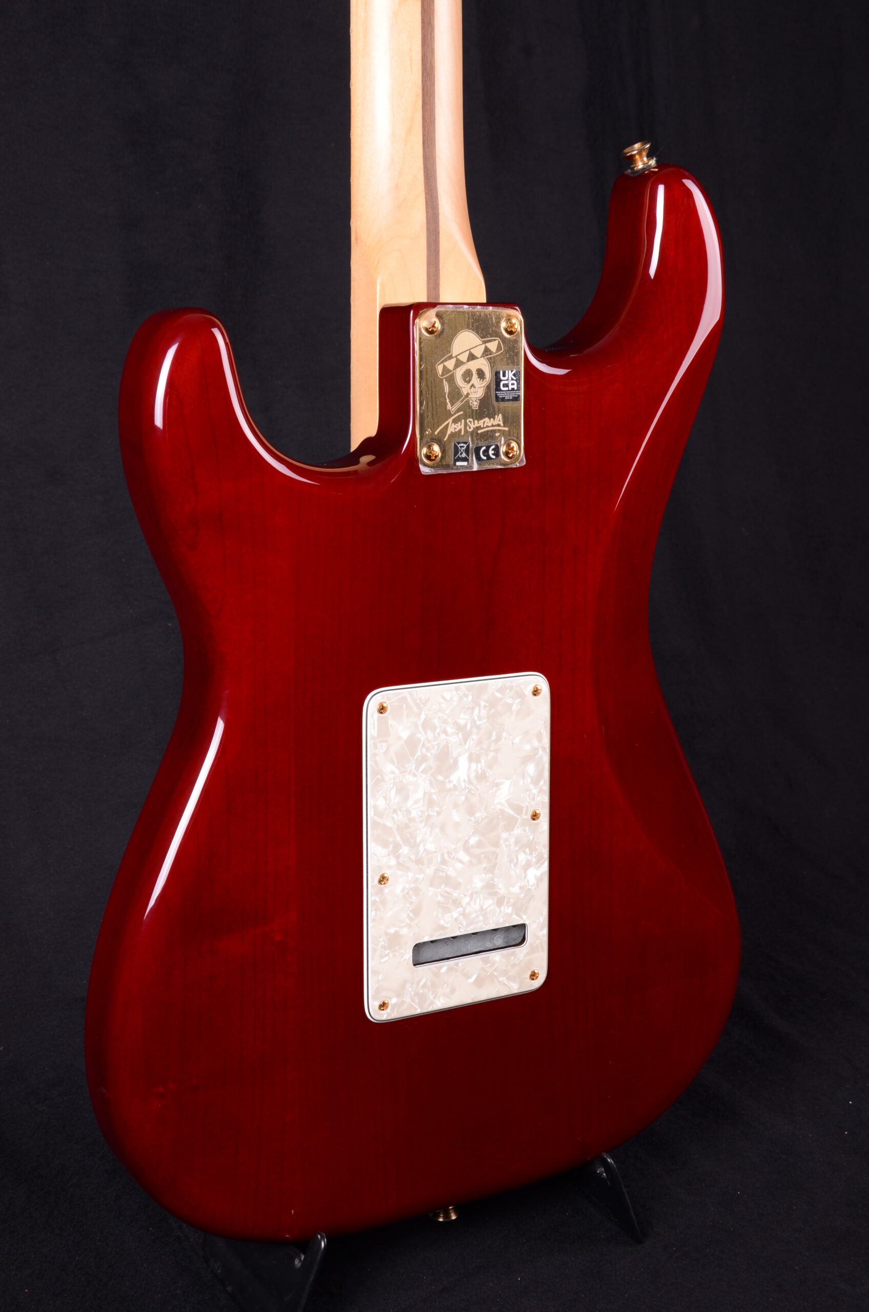 Fender Tash Sultana Stratocaster MN Transparent Cherry – Bild 11