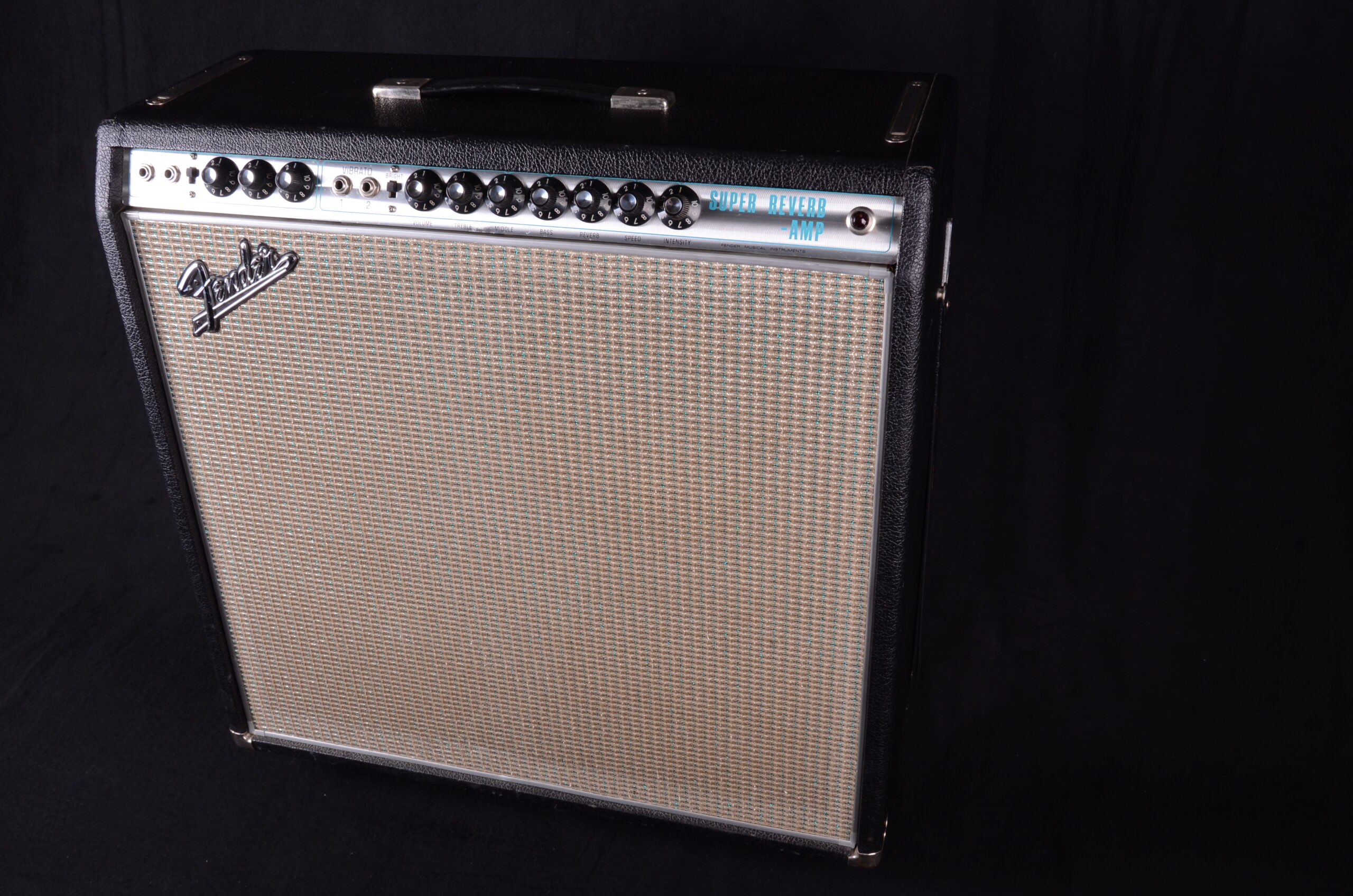 Fender Super Reverb 1969 Silverface Drip Edge – Bild 3
