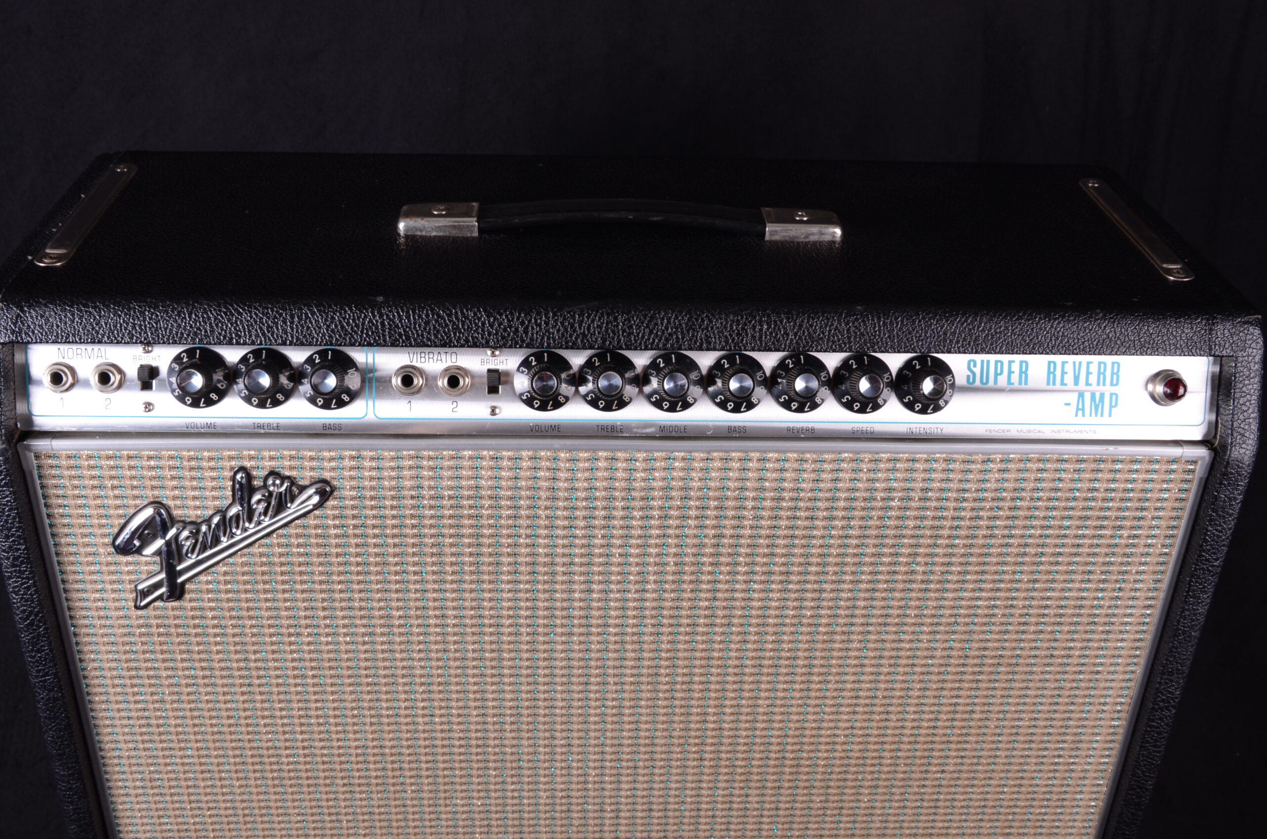 Fender Super Reverb 1969 Silverface Drip Edge – Bild 4