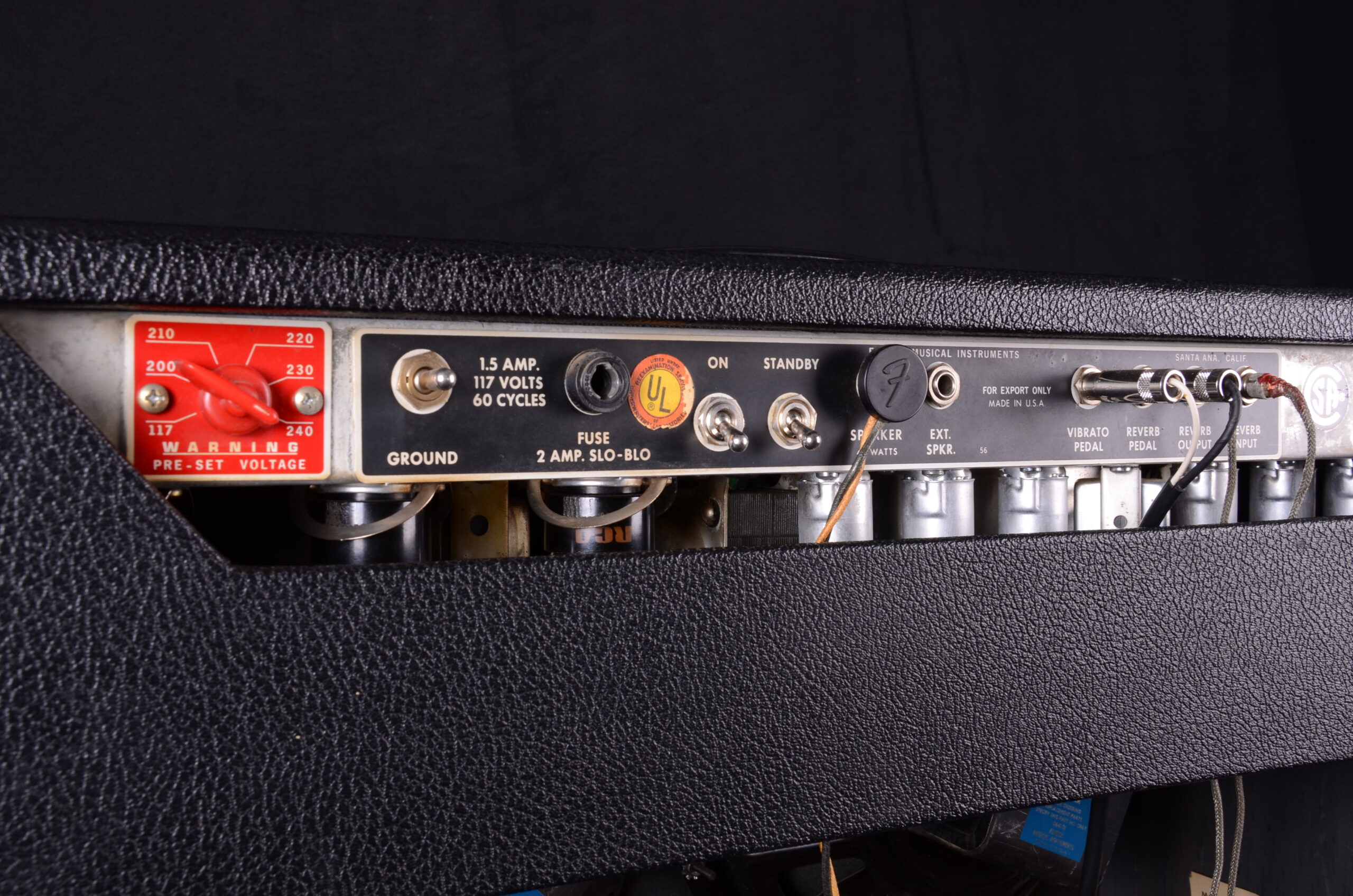 Fender Super Reverb 1969 Silverface Drip Edge – Bild 7