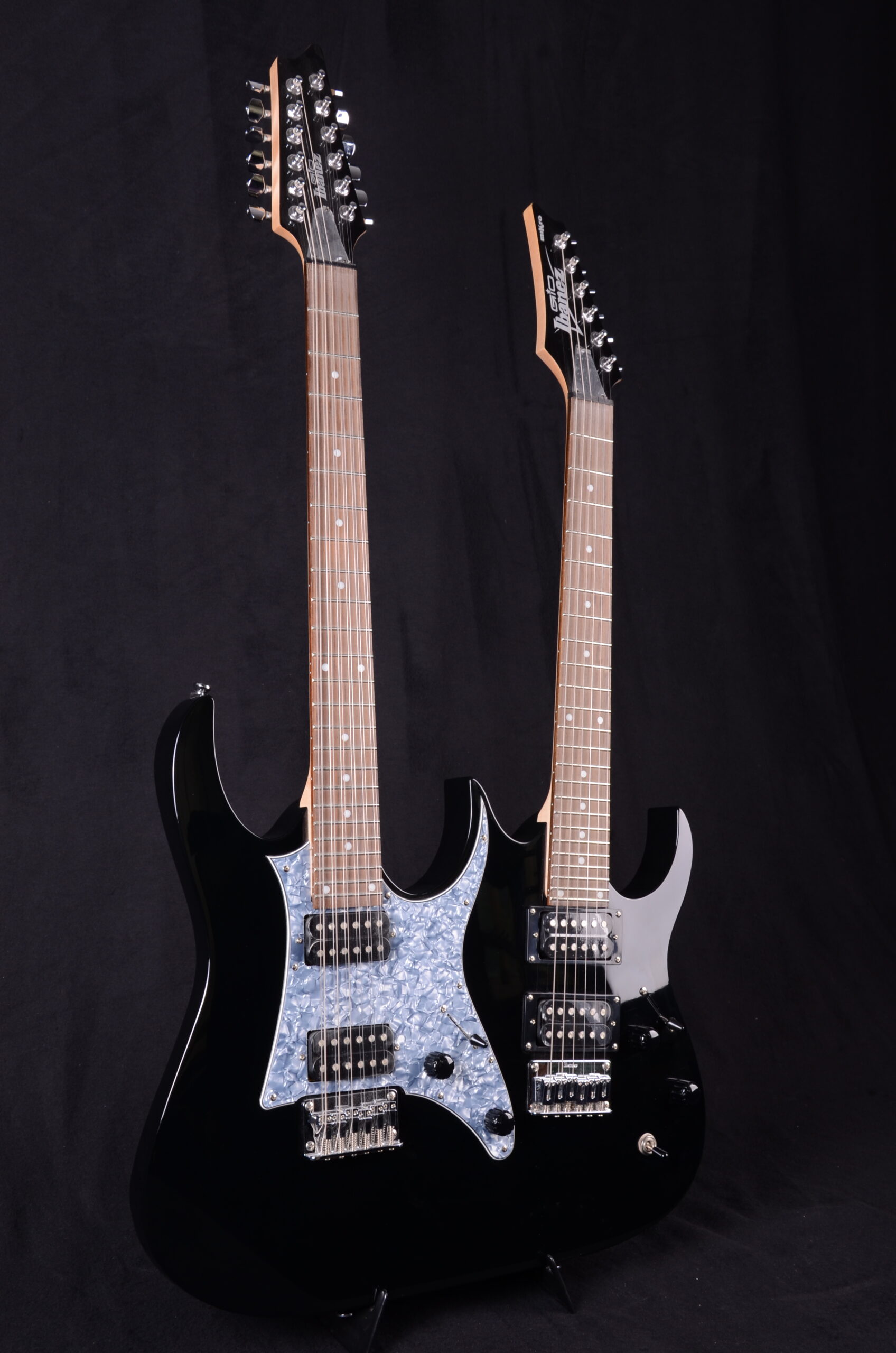 Ibanez 60-GRGTW-BK Doppelhals-Gitarre – Bild 2