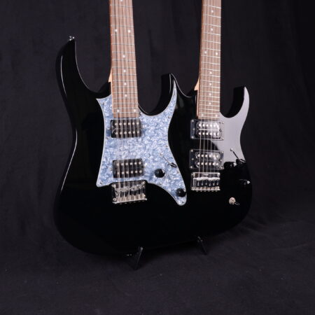 Ibanez 60-GRGTW-BK Doppelhals-Gitarre