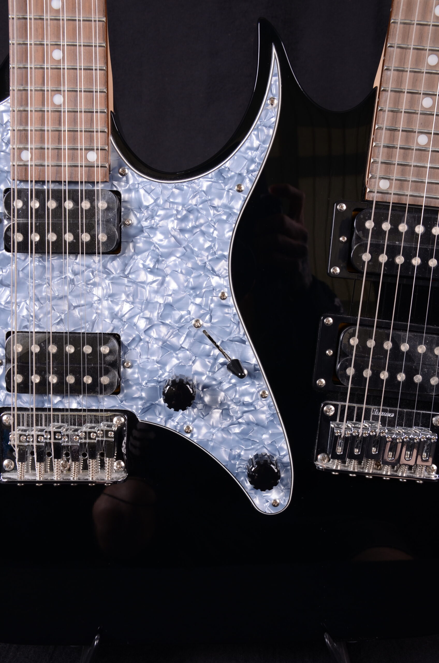 Ibanez 60-GRGTW-BK Doppelhals-Gitarre – Bild 7