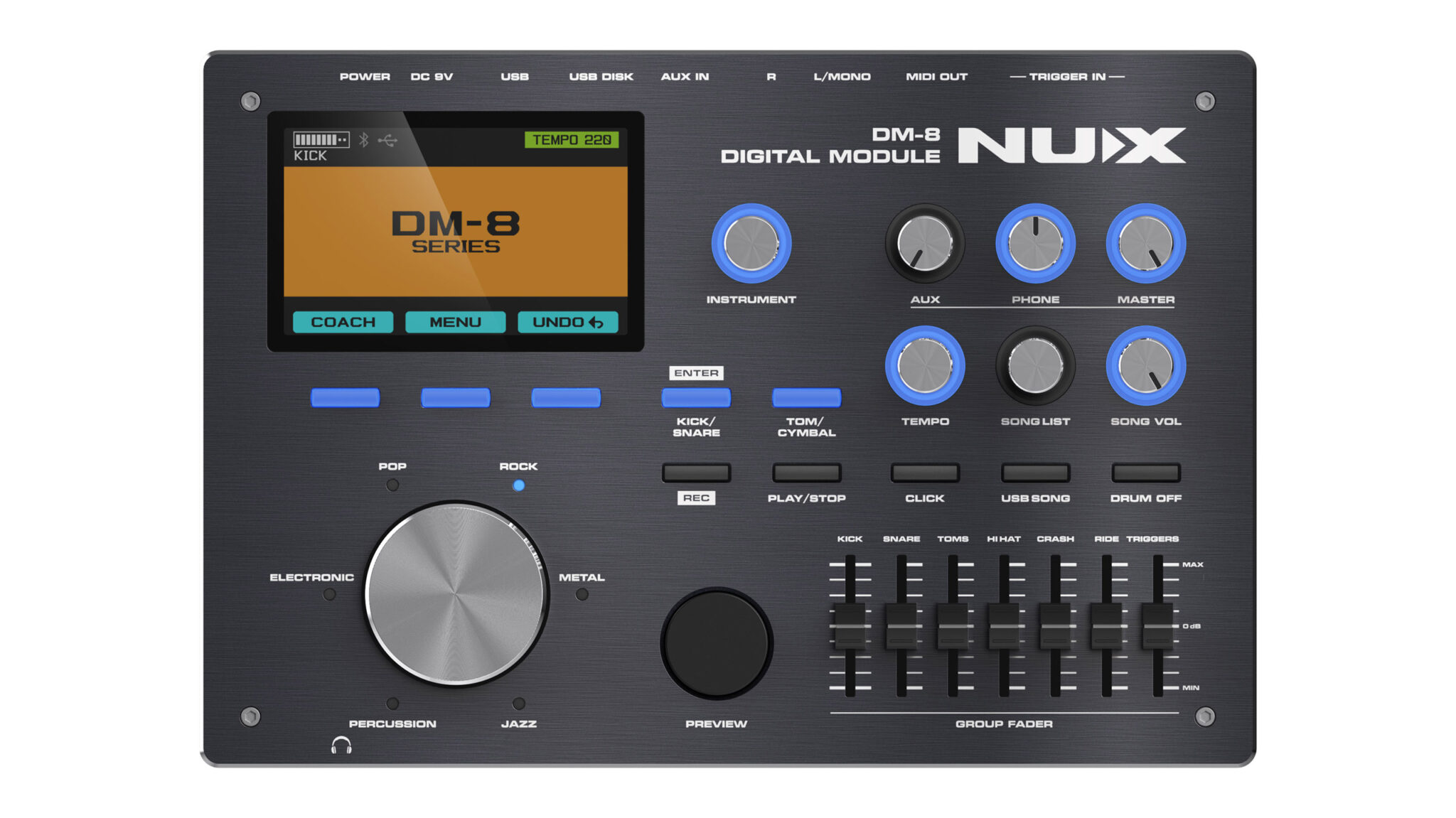 NUX DM-8 E-Drum – Bild 5