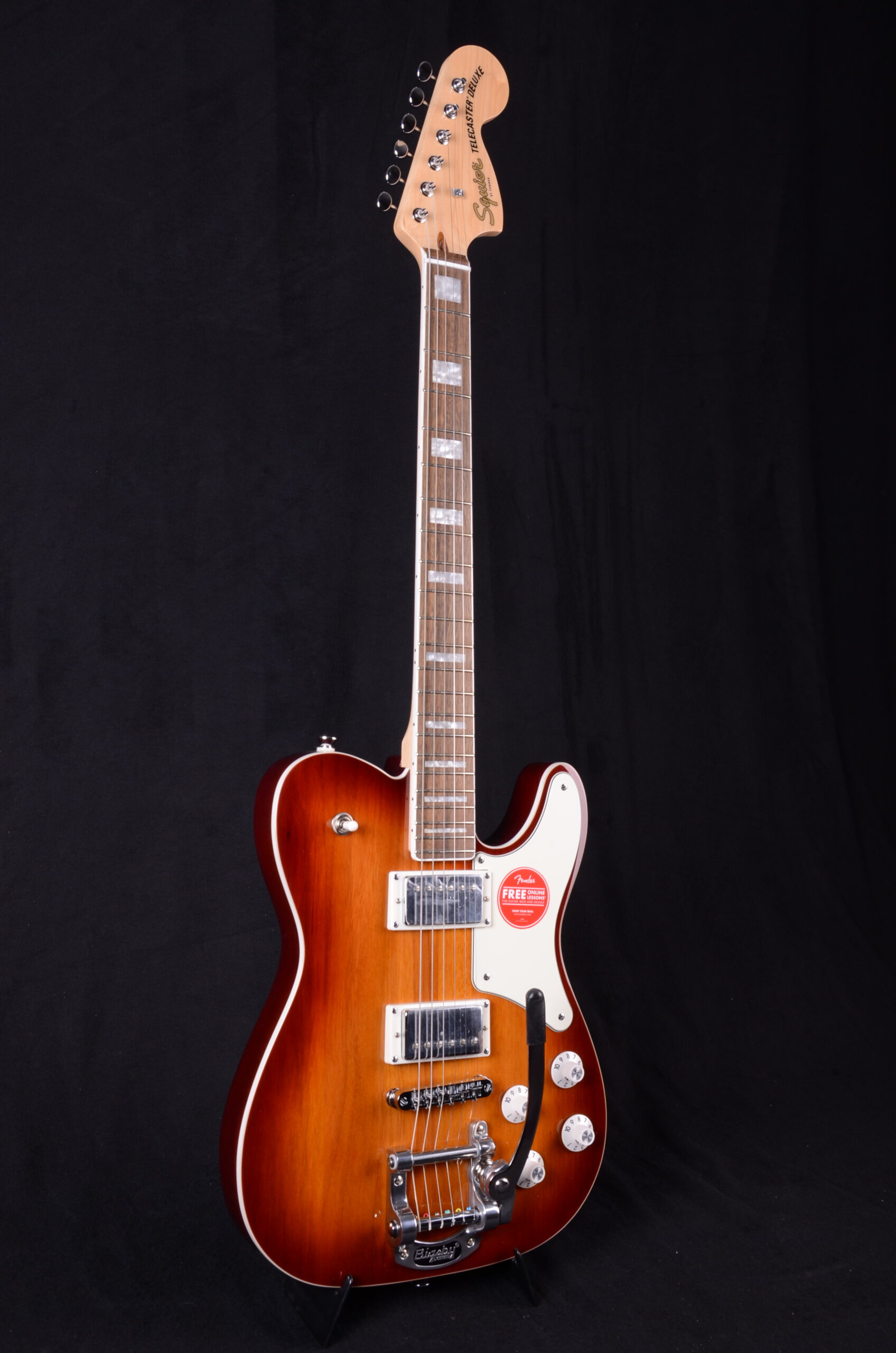 Squier Paranormal Troubl Tele DLX Bigs LRL HSB – Bild 2