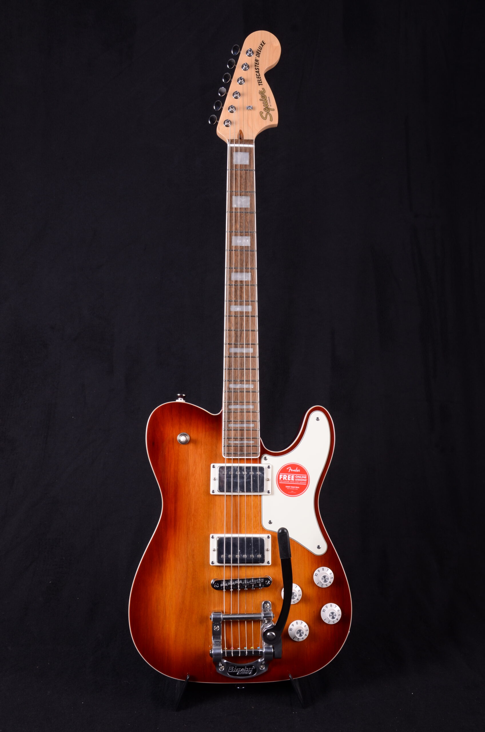 Squier Paranormal Troubl Tele DLX Bigs LRL HSB – Bild 4