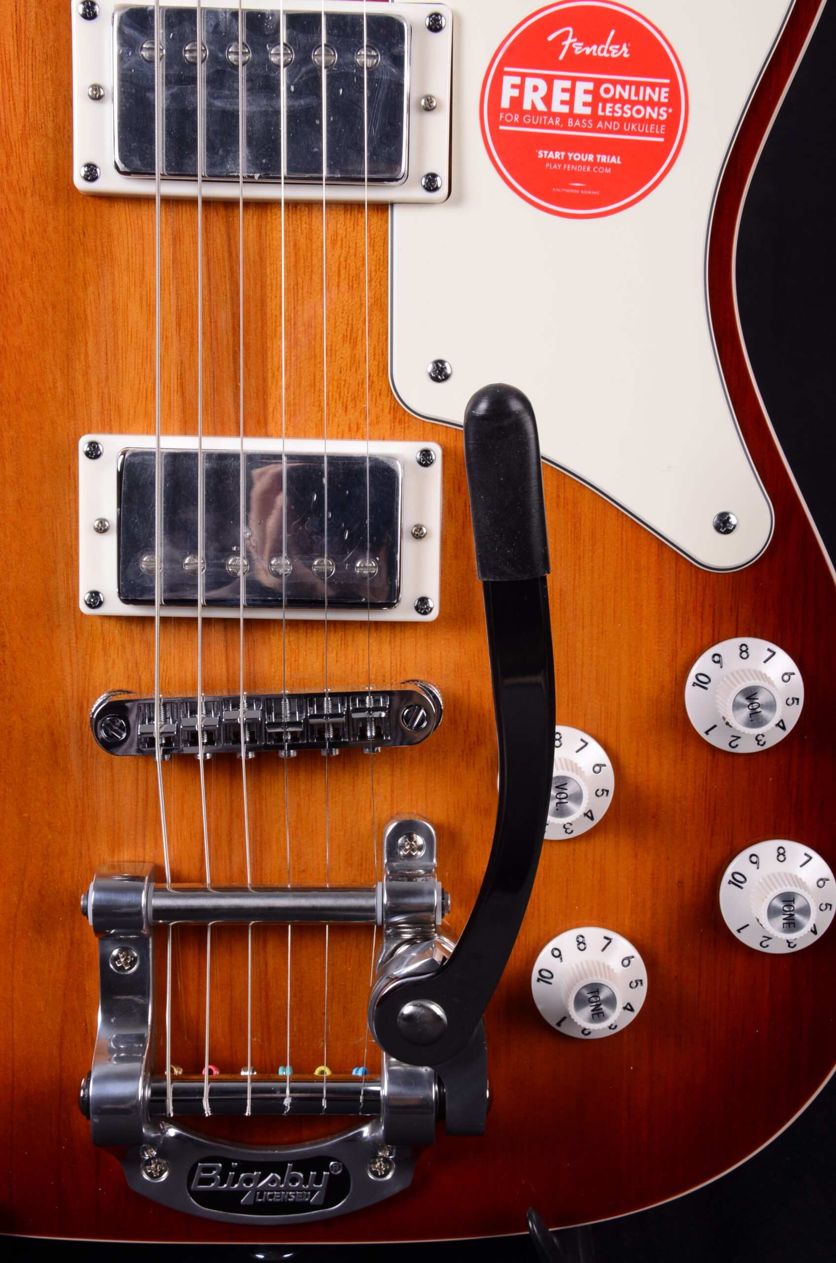 Squier Paranormal Troubl Tele DLX Bigs LRL HSB – Bild 7