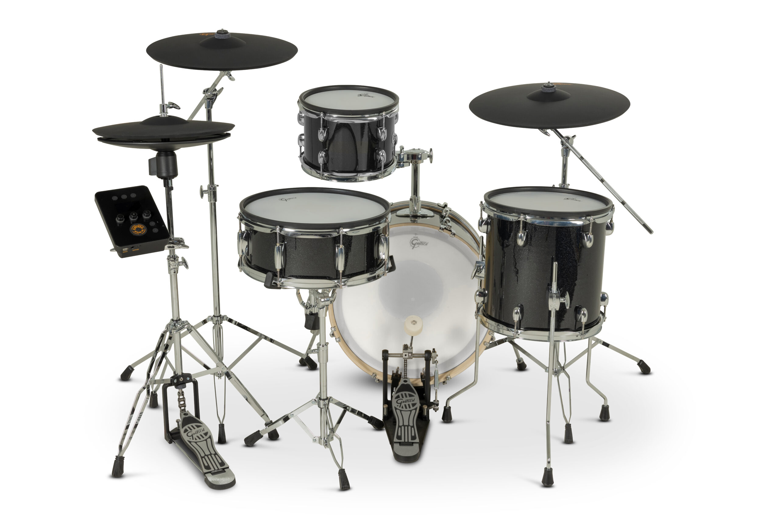 Gretsch Catalina EVO 4-PC Kit – Black Sparkle – Bild 8